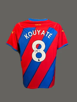 £50 • Buy Cheikhou Kouyate Signed 21/22 Crystal Palace Football Shirt COA