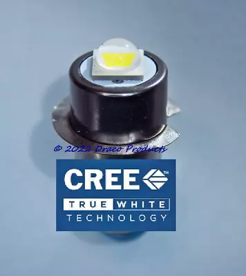 $14.94 • Buy Cree 10W XML2 LED Upgrade Bulb For Fulton Government & Military 3V 2-Cell Light