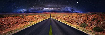 Route 66 Night Arizona Freeway Milky Way. Poster Wall Art Home Decor  • $139.90