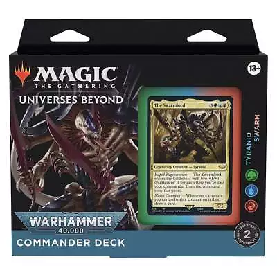 MTG Magic The Gathering: Universes Beyond Warhammer 40000 Tyranid Swarm Command • $88.95