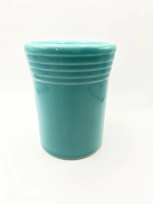 $10.99 • Buy Vintage Fiestaware Turquoise Juice Tumbler 3 1/2” Tall Cup Glass