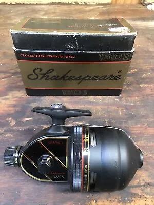 Vintage Shakespeare 1810 II Graphite Closed Face Reel • $20