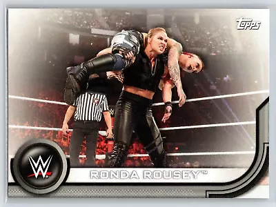 2020 Topps Women's Division WWE #RC-44 Ronda Rousey Roster Wrestling Card • $2.09