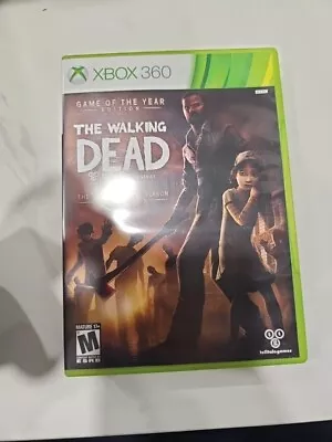The Walking Dead Game Of The Year Edition (Xbox 360 2013) (TESTED/WORKING) • $10.99