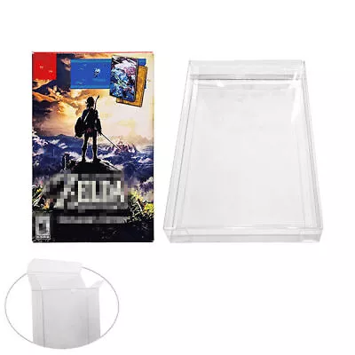 Anti-Scratch Game Card Storage Case Clear Protective Sleeve For Nintendo Switch • $13.39