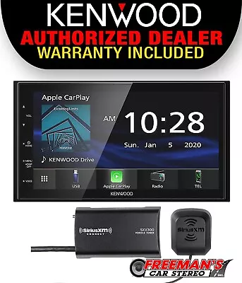 Kenwood DMX4707S 2-DIN Headunit + SiriusXM SXV300V1 Tuner • $329