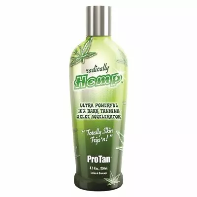 £14.99 • Buy PRO TAN RADICALLY HEMP DARK SUNBED TANNING LOTION CREAM NO TINGLE Or BRONZER 