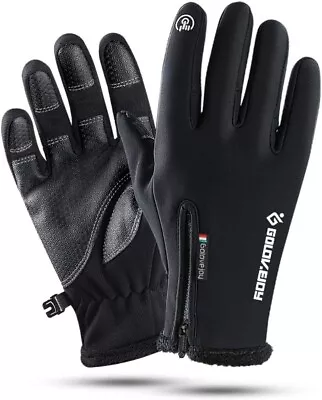 Men Women Waterproof Windproof Touch Screen Warm Cycling Spring Gloves • $6.99