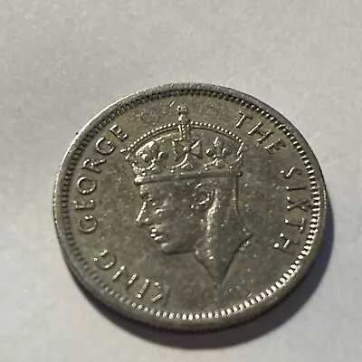 £0.99 • Buy 1950 Malaya 10 Cents  King George VI Pr95