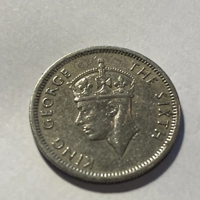 £0.99 • Buy 1950 Malaya 10 Cents  King George VI Pr95
