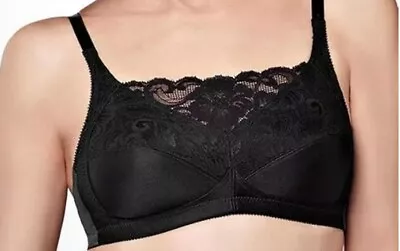 Amoena Isabel  2118 Black Wireless  Bra 36B NEW • $19.95