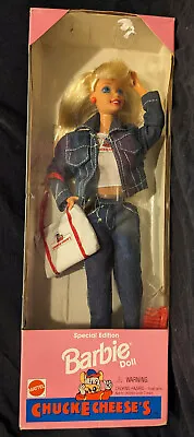 Vintage Mattel Chuck E Cheese's Barbie Doll 1995 Special Edition #14615 NRFB • $18