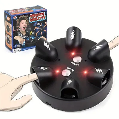 Polygraph Shocking Shot Roulette Game Lie Detector Electric Shock Toy Party Game • £14.72