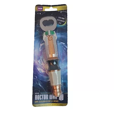 Dr Who BBC Sonic Screwdriver Bottle Opener 11th Dr. NIP • $29