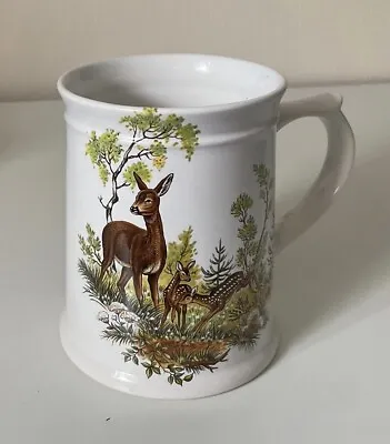  Holkham  Pottery   Tall Tankard 5   High Deer  In Forest • £7.99