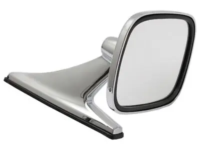 Door Mirror Universal Chrome Square Left Or Right • $64.96