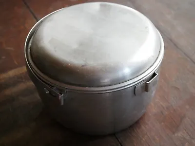 $30 • Buy Vintage Sigg Camp Cook Set: 2 Pots With Lids, Aluminum