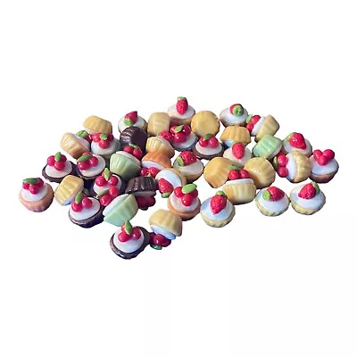 40 Dollhouse Miniature Cupcakes • $14.99