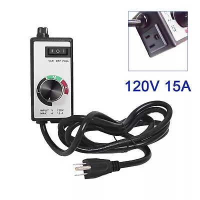 For Router Fan Variable Speed Controller Electric Motor Rheostat AC 120V Newest • $18.05