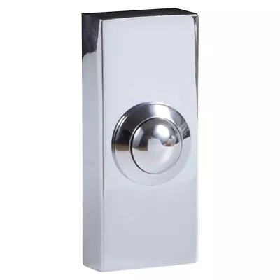 £12.90 • Buy Byron 2204BC Surface Door Bell Push (Highly Polished Chrome)