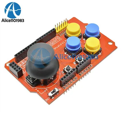 Gamepads JoyStick Keypad Shield PS2 For Arduino NRF24L01 Nokia 5110 LCD I2C • $2.52