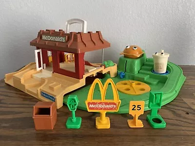 $175 • Buy Vintage Fisher Price Little People McDonald’s  With Extras
