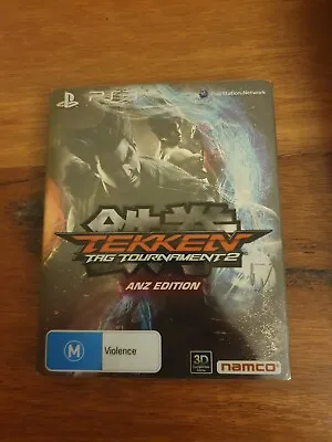 Tekken Tag Tournament 2 ANZ Edition - PS3 Steelbook Game - With Manual - VGC • $50