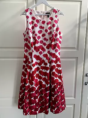 Long Tall Sally Dress Size 14 Fit & Flare Floral Occasion Wedding VGC • £20