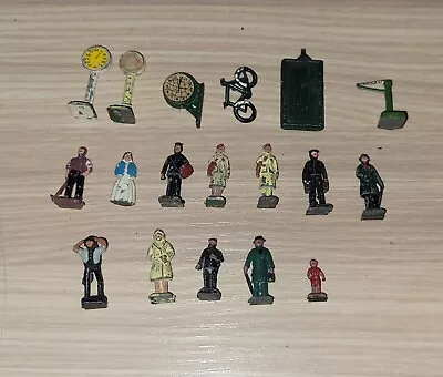 WARDIE MASTER MODELS JOB LOT OF FIGURES & ACCESSORIES OO Gauge SUIT HORNBY DUBLO • £7