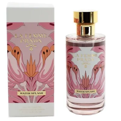 £52.90 • Buy Prada La Femme Water Splash 150ml Eau De Toilette EDT Spray Perfume For Women