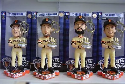 Brian WILSON Tim LINCECUM Buster POSEY Madison BUMGARNER Bobble Bobbleheads • $284.95