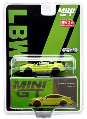 Mini GT 1:64 LBWK LB-WORKS Ford Mustang Diecast Model Car MGT00426 • $16.99