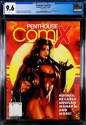 Penthouse Comix #2 Adam Hughes  -1994 CGC 9.6 🔥Only 2 Recorded Graded Higher • $199