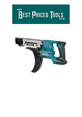 Makita DFR550Z 18v Auto-Feed Screw Gun Body Only + Free P-44002 Bit-Set • £212.99