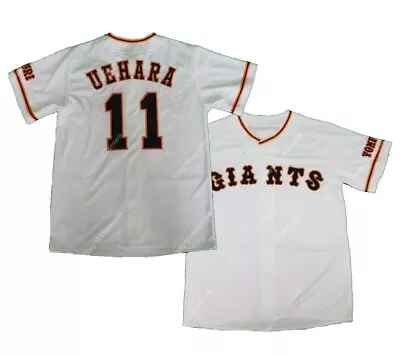 Custom Retro Koji Uehara #11 Tokyo Baseball Jersey White Sewn Name Number S-4XL • $34.19