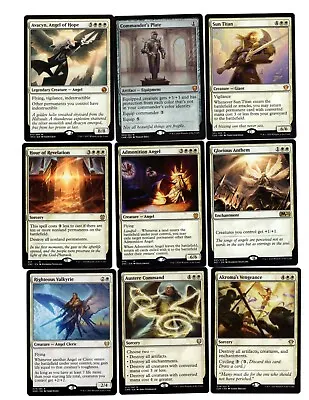 INDESTRUCTIBLE ANGELS-100 Card MTG Deck-Commander-Magic The Gathering-Avacyn-RTP • $174.99