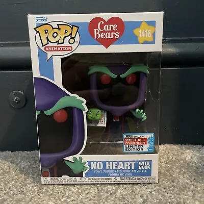 Funko Pop! Care Bears - No Heart With Book #1416 Vinyl Figure #7 • £19.99