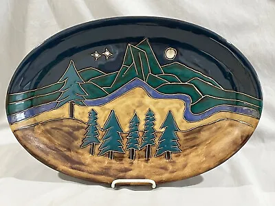 Mara Mexico Pottery Platter Tray - 16 1/2   • $55