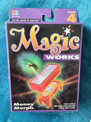 Vintage Milton Bradley Magic Works Money Morph 1996 Trick Tenyo Metal Matrimony • $119