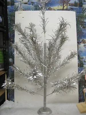 Vintage 3' TOMAR Imperial Silver Falcon Aluminum Christmas Tree W/Box ( 708) • $135