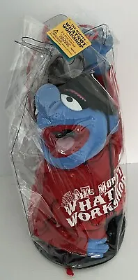 FAO Schwarz Muppets Whatnot Workshop 2012 Girl Blue 17  Red Jacket NEW In Bag • $95.99