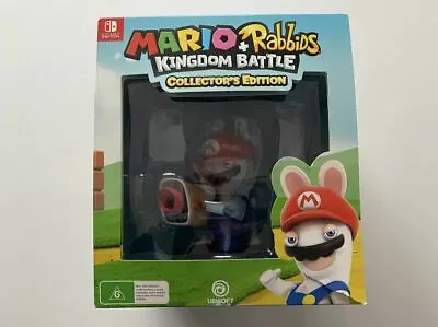 Mario + Rabbids Kingdom Battle Collector's Edition Switch Brand New PAL • $149.50