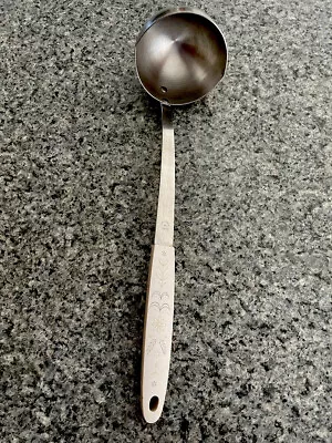 1 Vintage Flint Arrowhead Harvest Wheat Stainless Steel Soup Ladle Utensil • $14.98