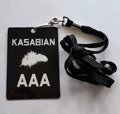 Kasabian 201x Germany Access All Areas Pass Tour Laminated Laminiert • £45.69