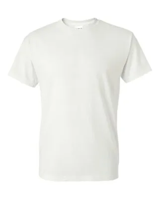 NEW Gildan Men's 50/50 Dryblend Plain Crew Neck Short Sleeves T-Shirt 8000 • $7.59