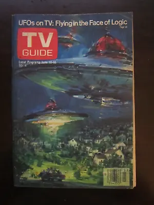 TV Guide June 1978 UFO's On TV Flying Face Of Logic New York Metro Edition • $8.45