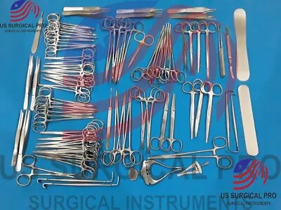 Plastic Surgery Set 82 Pcs Surgical Instruments • $309.09