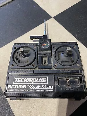 Vintage Acoms Techniplus AP-227 MKIII Digital Proportional Transmitter • £0.99