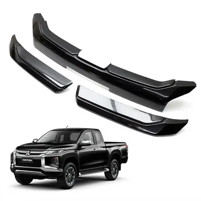 Carbon 3pc Grille Grill Cover Trim Fits Mitsubishi L200 Triton 4x2 4x4 2019 2020 • $197.71