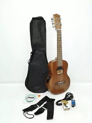 $85 • Buy Haze U26TEQ Tenor Ukulele,All-Mahogany,w/EQ+Free Bag,Pick,Strap,Extra Strings...
